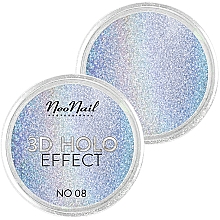 Schimmerndes Nagelpulver 3D Holo Effect - NeoNail Professional 3D Holo Effect — Bild N2