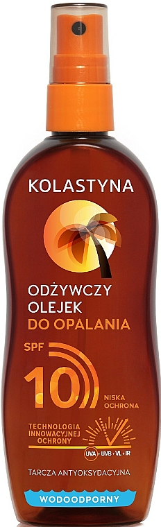 Wasserfestes Bräunungsöl SPF 10 - Kolastyna — Bild N1