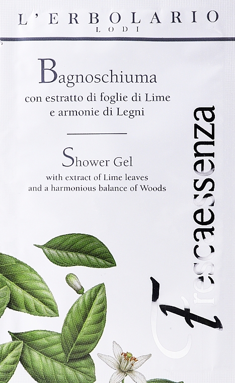 GESCHENK! L'Erbolario Frescaessenza Shower Gel - Duschgel (Probe) — Bild N1