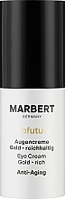 Düfte, Parfümerie und Kosmetik Reichhaltige Anti-Aging-Augencreme - Marbert Profutura Anti-Aging Eye Cream Gold Rich