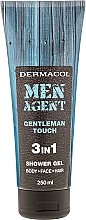 Duschgel - Dermacol Men Agent Gentleman Touch 3in1 Shower Gel — Bild N1