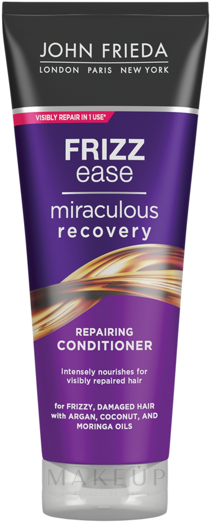 Regenerierende Haarspülung für geschädigtes Haar - John Frieda Frizz Ease Miraculous Recovery Conditioner — Bild 250 ml
