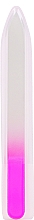 Düfte, Parfümerie und Kosmetik Glasnagelfeile 14 cm weiß-rosa - Top Choice