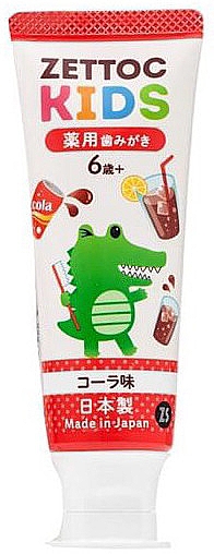 Kinderzahnpasta Cola - Zettoc Nippon Toothpaste Kids Cola — Bild N1