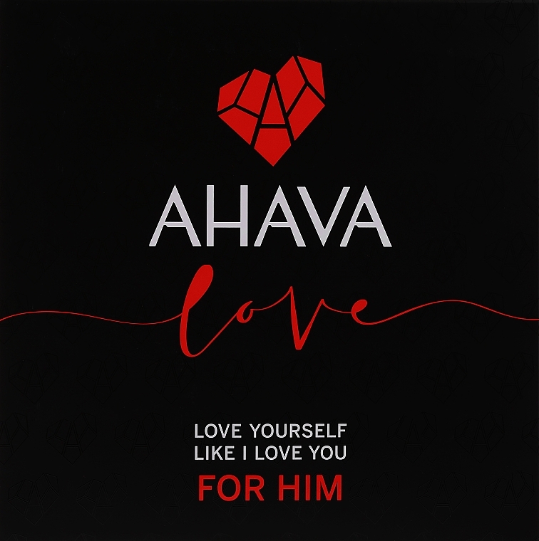 Set für Männer - Ahava Love Yourself Like I Love You For Him (Duschgel 200ml + Handcreme 100ml + After Shave Gel 50ml) — Bild N1
