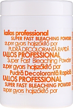 Düfte, Parfümerie und Kosmetik Aufhellendes Haarpulver - Kallos Cosmetics Powder For Hair Bleaching