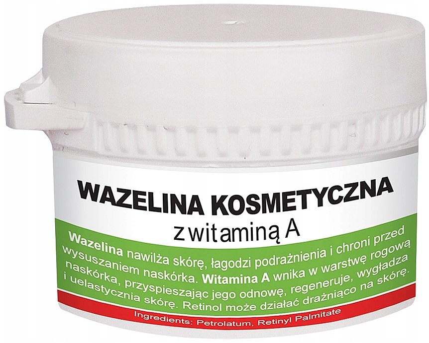Kosmetische Vaseline mit Vitamin A - Pasmedic — Bild N1