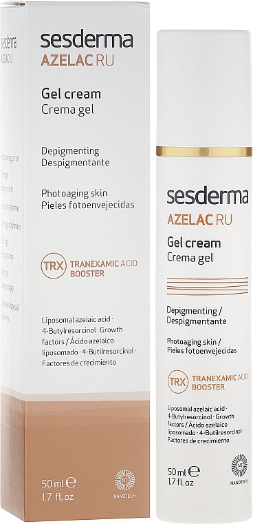 Depigmentierendes Gesichtscreme-Gel - SesDerma Laboratories Azelac Ru Gel Cream — Bild N1