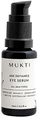 Augenserum - Mukti Organics Age Defiance Eye Serum  — Bild N1
