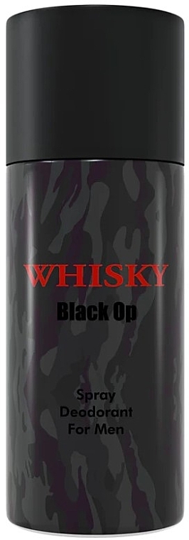 Evaflor Whisky Black Op Spray Deodorant For Men - Deospray — Bild N1