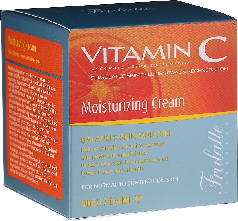 GESCHENK! Feuchtigkeitsspendende Gesichtscreme mit Vitamin C - Frulatte Vitamin C Moisturizing Cream — Bild N2