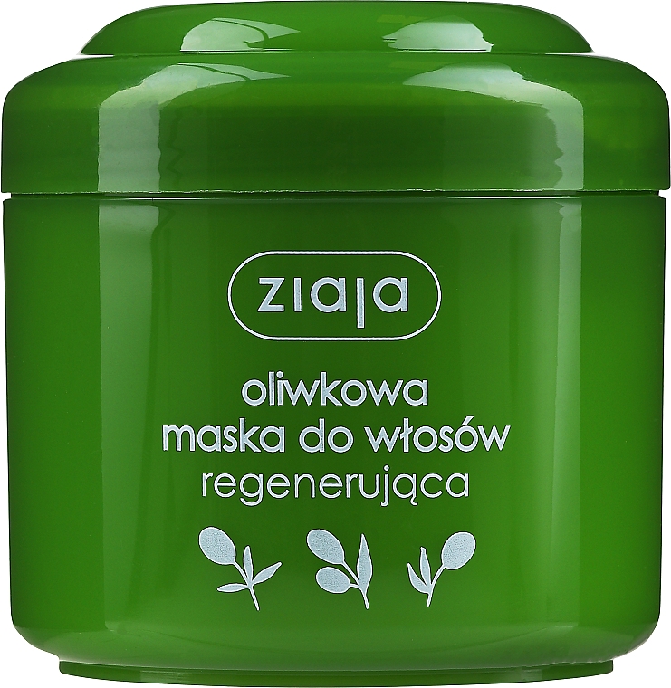 Regenerierende Haarmaske mit Olivenöl - Ziaja Olive Natural Hair Mask — Bild N1
