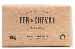 Düfte, Parfümerie und Kosmetik Natürliche Pflanzenseife - Fer A Cheval Pure Olive Marseille Soap Bar