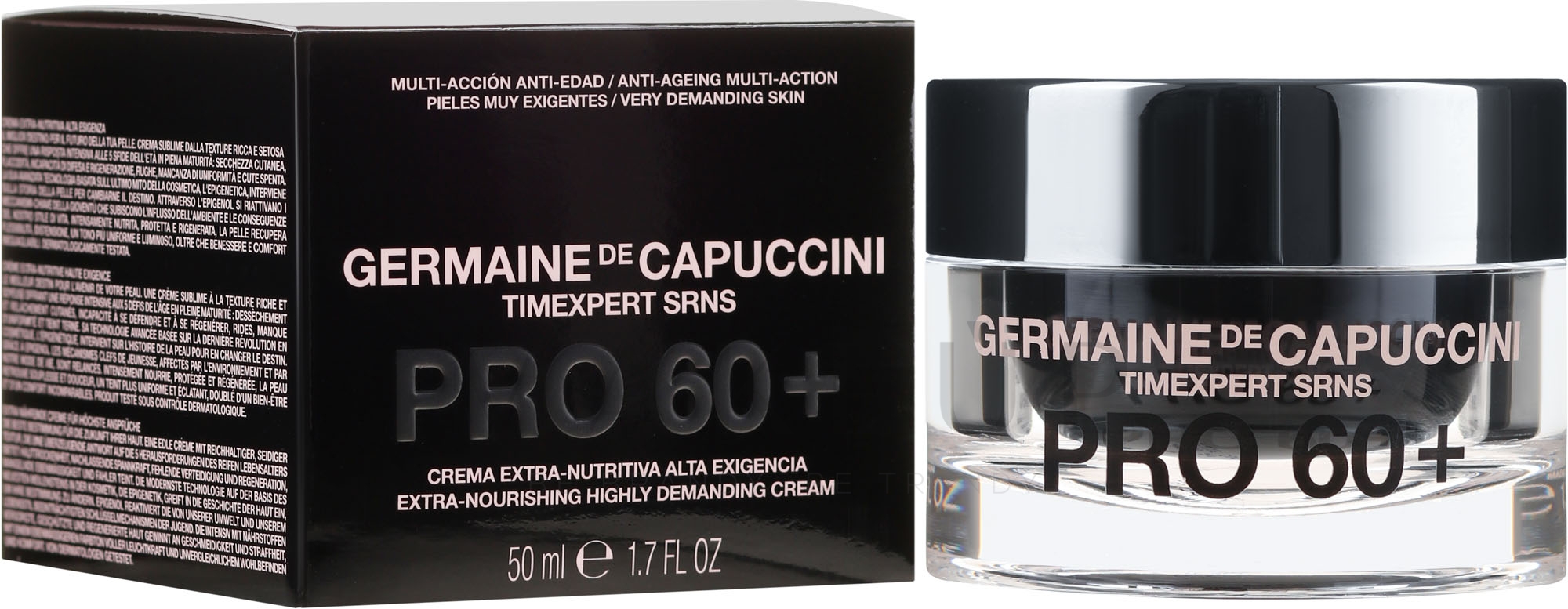 Pflegende Gesichtscreme Pro 60+ - Germaine de Capuccini Timexpert SRNS PRO60+Extra Nourishing Highly Demanding Cream — Bild 50 ml