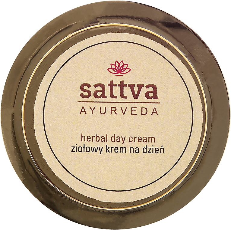 Tagescreme für Gesicht mit Heilkräutern - Sattva Ayurveda Herbal Day Cream — Bild N1