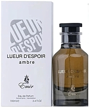 Düfte, Parfümerie und Kosmetik Emir Lueur D'espoir Ambre - Eau de Parfum