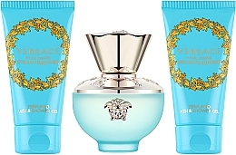 Versace Dylan Turquoise pour Femme - Duftset (Eau de Toilette 50ml + Körpergel 50ml + Duschgel 50ml)  — Bild N2