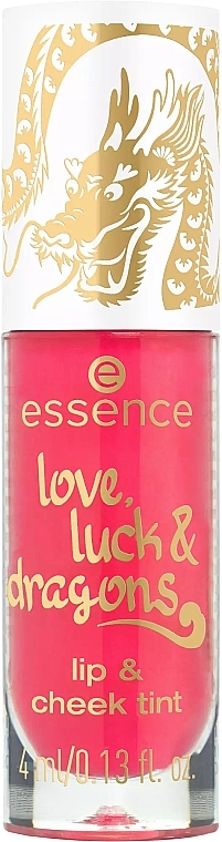 Tönung für Lippen und Wangen - Essence Love, Luck & Dragons Lip & Cheek Tint  — Bild N1