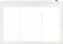 Düfte, Parfümerie und Kosmetik Kosmetiktasche transparent weiß - Nanshy Clear PVC Makeup Pouch