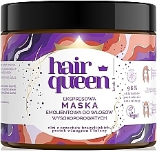 Düfte, Parfümerie und Kosmetik Haarmaske mit hoher Porosität - Only Bio Hair Queen