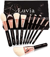 Düfte, Parfümerie und Kosmetik Make-up-Pinsel-Set 10-tlg. - Luvia Cosmetics Black Diamond Brush Expansion Set