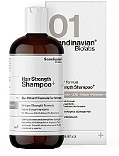 Düfte, Parfümerie und Kosmetik 100% Veganes stärkendes Shampoo für Frauen - Scandinavian Biolabs Hair Strength Shampoo