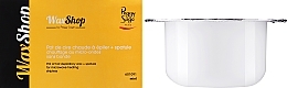 Düfte, Parfümerie und Kosmetik Schüssel mit heißem Wachs zum Enthaaren mit einem Spatel - Peggy Sage Pot Of Hot Depilatory Wax + Spatula