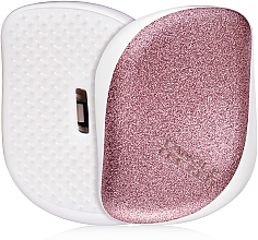 Kompakte Haarbürste - Tangle Teezer Compact Styler Glitter Rose — Bild N1