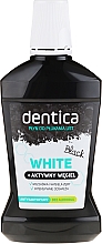 Düfte, Parfümerie und Kosmetik Antibakterielles Mundwasser mit Aktivkohle - Dentica Black Mouthwash