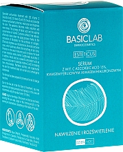 Aufhellendes Gesichtsserum mit Ascorbinsäure 15% - BasicLab Dermocosmetics Esteticus — Bild N1
