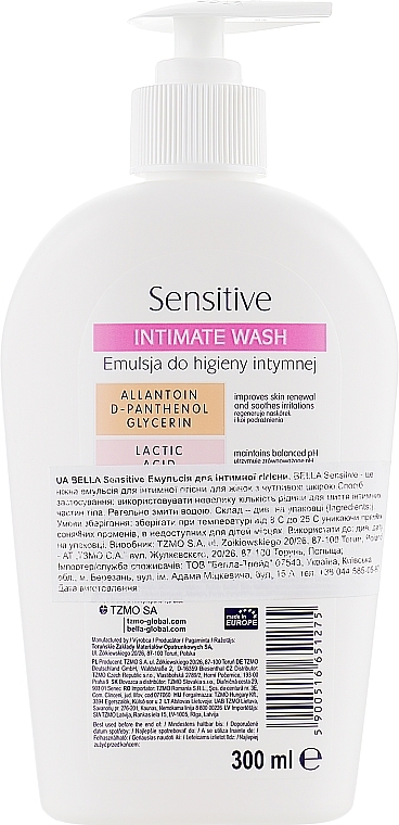 Emulsion für die Intimhygiene - Bella Sensitive — Bild N2