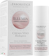 Bio-Creme für trockene und empfindliche Gesichtshaut - Athena's Erboristica Organic Face Cream — Bild N2