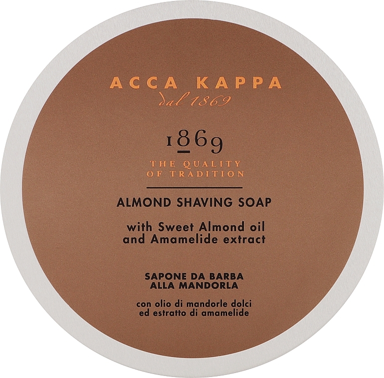 Rasierseife - Acca Kappa 1869 Almond Shaving Soap in Pot — Bild N1