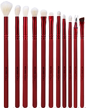 Make-up Pinselset 11 St. - Eigshow Jade Series Red Agate Eye Brush Set — Bild N3