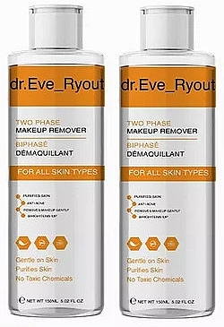 Dr. Eve_Ryouth Refreshing And Hydrating Micellar Water 2 in 1 Duo (Mizellenwasser 2x150ml)  - Silcare Sensual Spa Glam on You — Bild N1