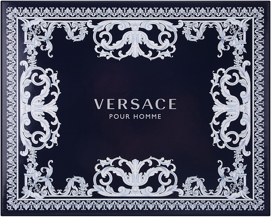 Versace Pour Homme - Duftset (Eau de Toilette 50ml + Duschgel 50ml + After Shave Balsam 50ml)  — Bild N1