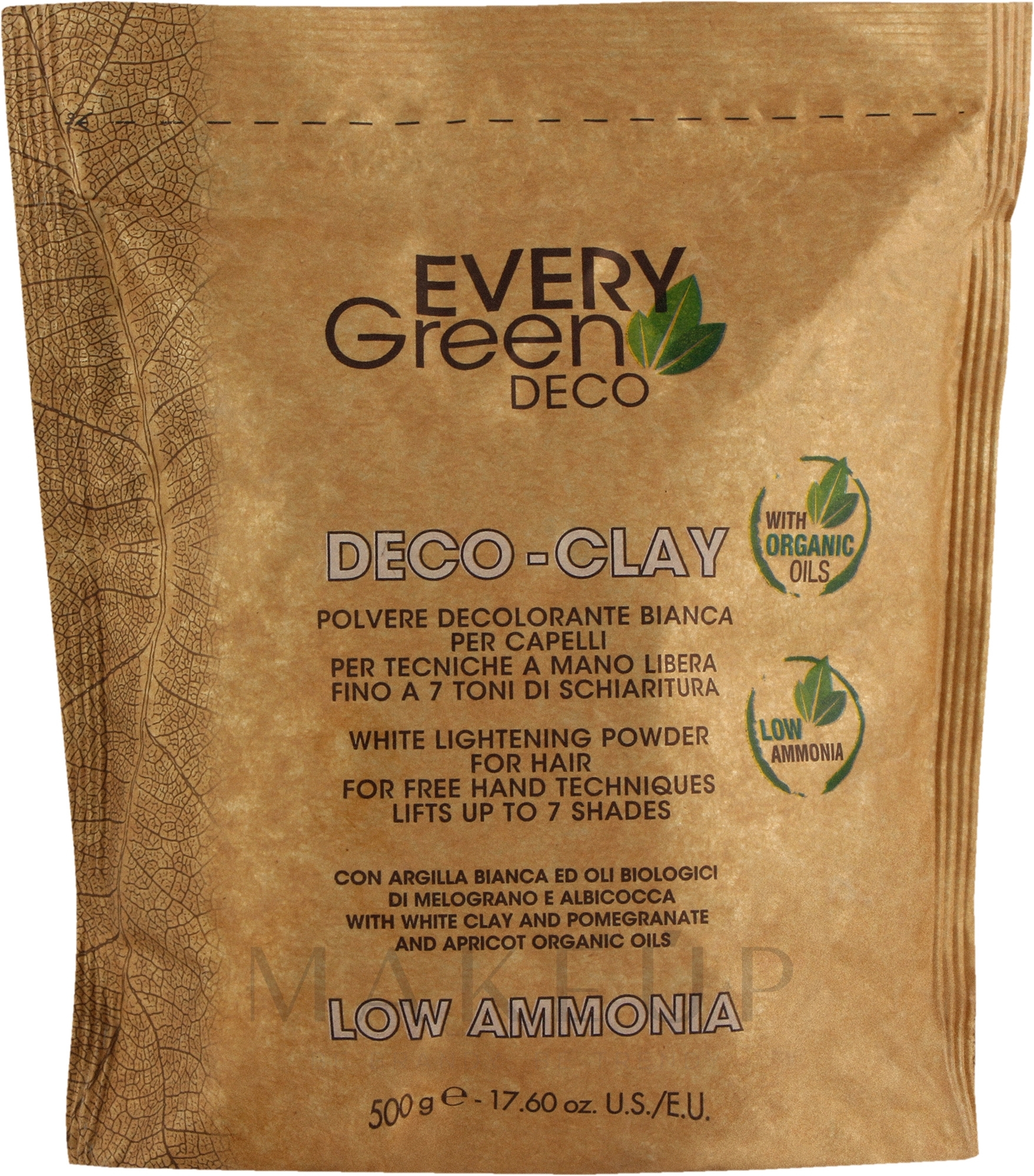 Leuchtendes Haarcremepulver - EveryGreen Deco Clay — Bild 500 g