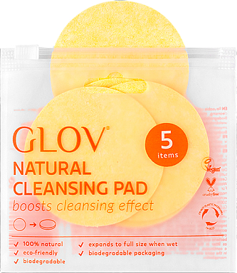 Wiederverwendbare Pads zum Abschminken - Glov Natural Cleansing Pad — Bild N2