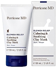 Gesichtsmaske mit Ton - Perricone MD Acne Relief Calming & Soothing Clay Mask — Bild N2