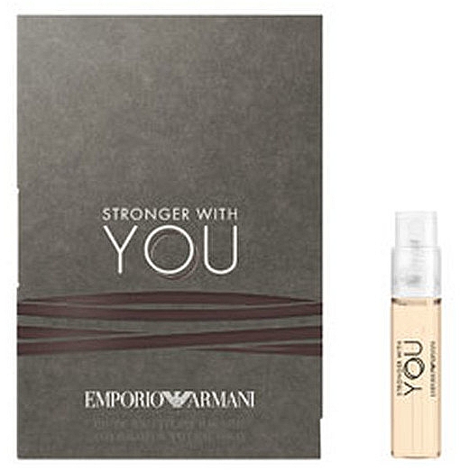 GESCHENK! Giorgio Armani Emporio Armani Stronger With You - Eau de Toilette (Probe) — Bild N1