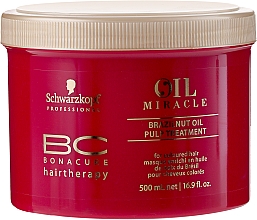 Haarmaske für coloriertes Haar mit Paranussöl - Schwarzkopf Professional Bonacure BC Miracle Brazilnut Oil Pulp Treatment — Bild N3