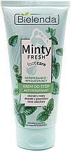 Düfte, Parfümerie und Kosmetik Erfrischende und glättende Fußcreme Antitranspirant - Bielenda Minty Fresh Foot Care Antiperspirant Refreshing & Smoothing Cream