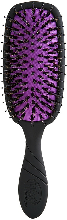 Bürste für mehr Haarglanz schwarz - Wet Brush Pro Shine Enhancer Blackout — Bild N1