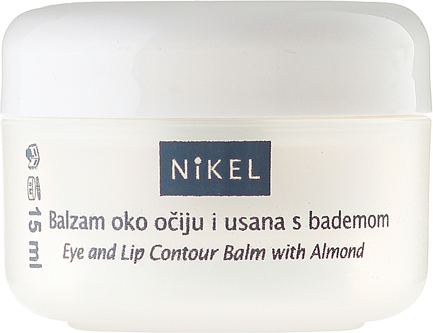 Augen- und Lippenkonturen-Balsam mit Mandelöl - Nikel Eye and Lip Contour Balm — Bild N2