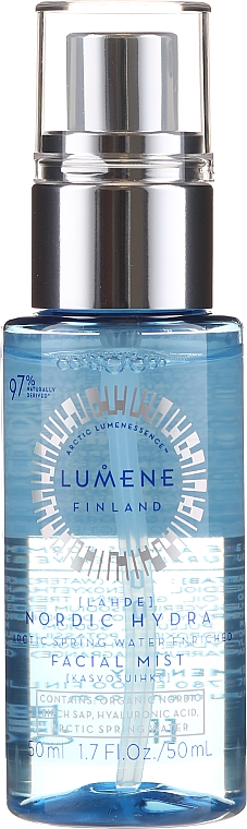 Feuchtigkeitsspendender und erfrischender Gesichtsnebel - Lumene Lahde Pure Arctic Hydration Spring Water Mist — Bild N1