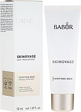 Düfte, Parfümerie und Kosmetik Klärende und mattierende Intensivmaske für ölige und unreine Haut - Babor Skinovage Purifying Mask