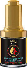 Düfte, Parfümerie und Kosmetik Anti-Aging Nachtserum für das Gesicht mit pflanzlichen Extrakten und Ölen - VCee Overnight Skin Concentrate Rejuvenating Rose
