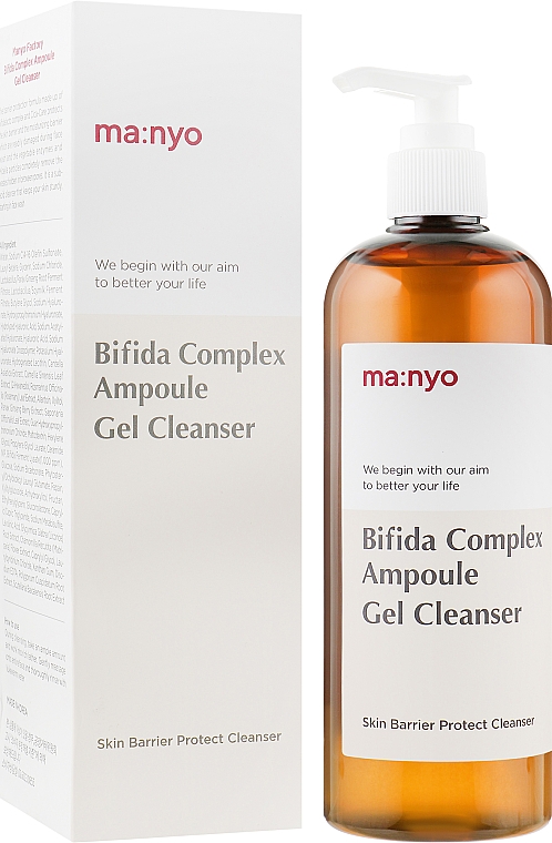 Gesichtswaschgel mit Bifidobakterien und Laktobazillen - Manyo Bifida Complex Ampoule Gel Cleanser — Bild N2