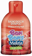 Düfte, Parfümerie und Kosmetik Shampoo und Duschgel mit roten Früchten - Malizia Bon Bons Shampoo & Body Wash