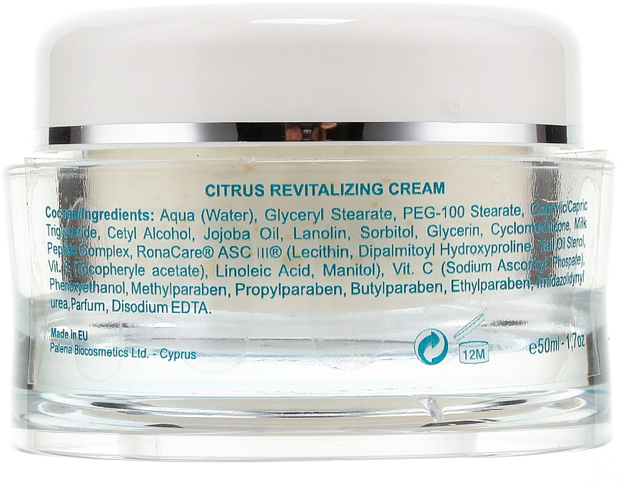 Revitalisierende und feuchtigkeitsspendende Creme für Gesicht und Hals - Spa Abyss Citrus Revitalizing Cream — Bild N2